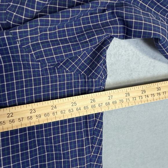 Polo Golf Ralph Lauren Shirt Mens XL Blue Plaid Check Estate Sport Button Up - Picture 5 of 6